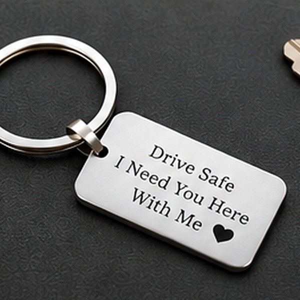 Personalized Engraved Keychain